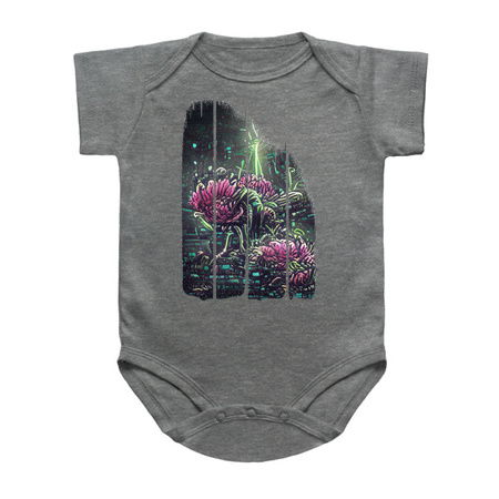 Strange Abstract Flowers. Mysterious floral ornaments tiny thumbnail