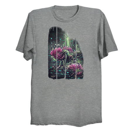 Strange Abstract Flowers. Mysterious floral ornaments tiny thumbnail