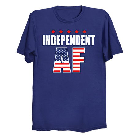 Independent AF 4th Of July Awesome American Slogan tiny thumbnail