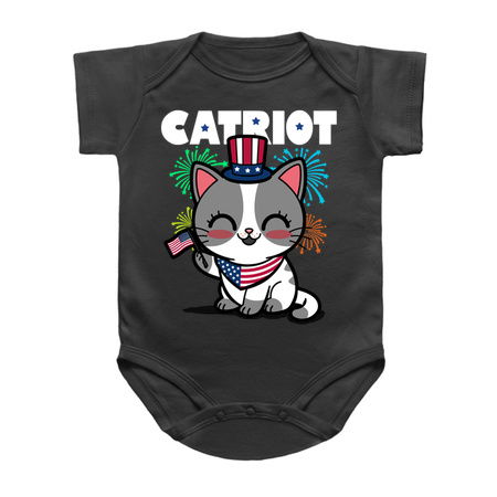 Catriot Cute Patriotic 4th Of July Cat Meme tiny thumbnail