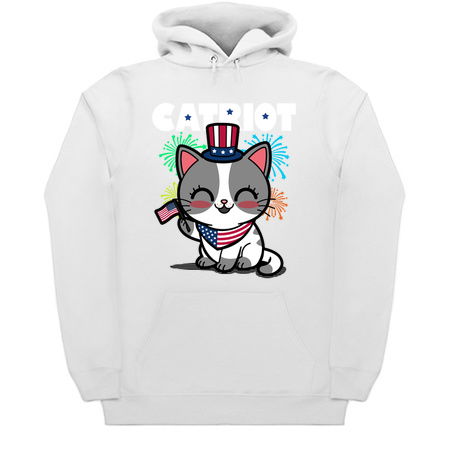 Catriot Cute Patriotic 4th Of July Cat Meme tiny thumbnail