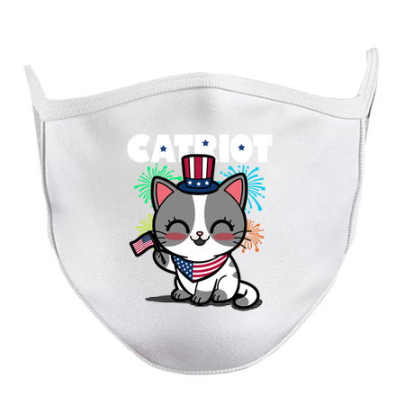 Catriot Cute Patriotic 4th Of July Cat Meme tiny thumbnail