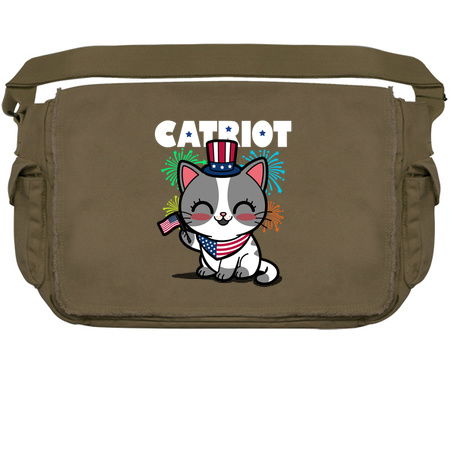 Catriot Cute Patriotic 4th Of July Cat Meme tiny thumbnail