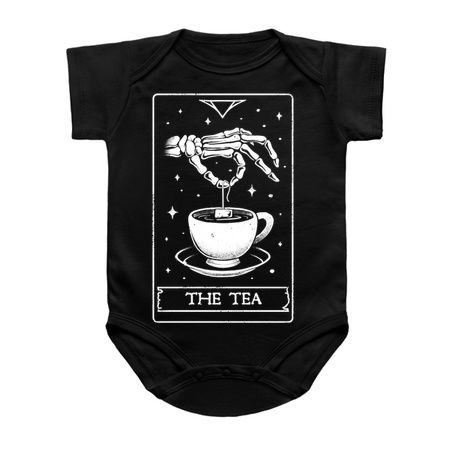 The Tea - Cool Drink Tea Skull Skeleton Dark Tarot Card Gift tiny thumbnail