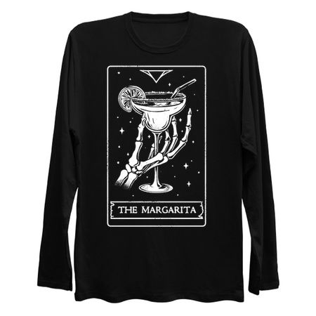 The Margarita - Cool Drink Skull Skeleton Dark Tarot Card Gift tiny thumbnail