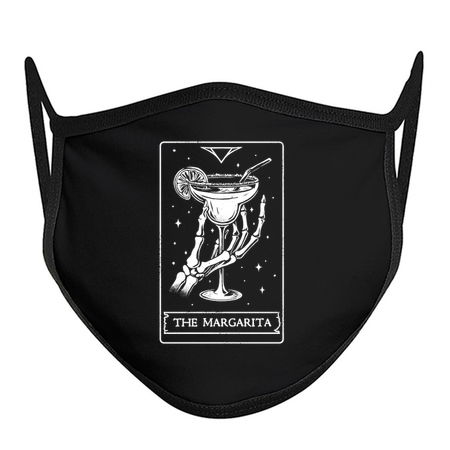 The Margarita - Cool Drink Skull Skeleton Dark Tarot Card Gift tiny thumbnail