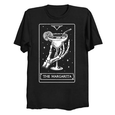 The Margarita - Cool Drink Skull Skeleton Dark Tarot Card Gift tiny thumbnail
