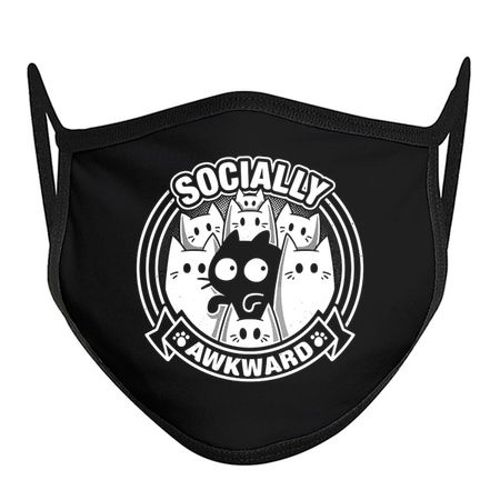 Socially Awkward Cat - Funny Kitten Misfit tiny thumbnail