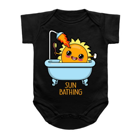 Cute Kawaii Sun Bathing Funny Summer Cartoon tiny thumbnail