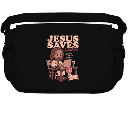 Jesus Saves Everything - Sarcasm Funny Christ Religion Gift tiny thumbnail