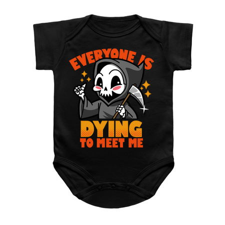 Funny Cute Grim Reaper Pun Dark Humor Meme tiny thumbnail