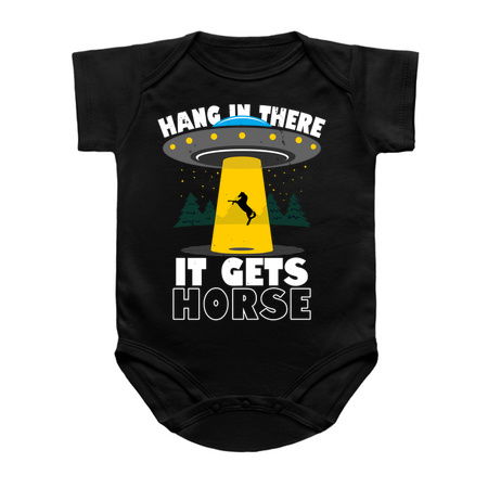 Hang In There It Gets Horse Funny Meme tiny thumbnail