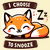 Choose To Snooze Cute Sleeping Fox tiny thumbnail