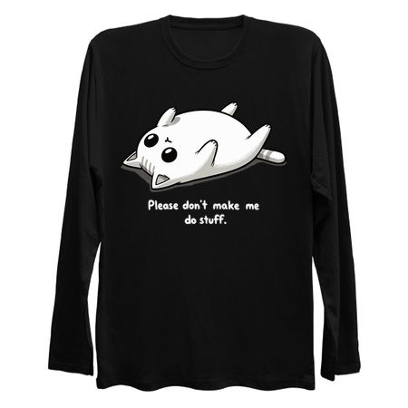 Please don't make me do stuff. Lazy Cat. tiny thumbnail