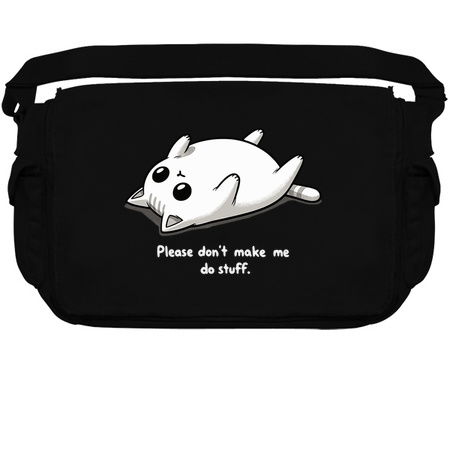 Please don't make me do stuff. Lazy Cat. tiny thumbnail