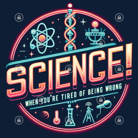 Science Sorry Science! When Tired Of Being Wrong. - NeatoShop