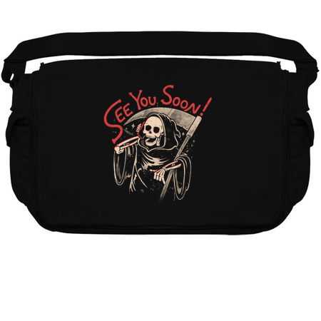 See You Soon - Sarcasm Funny Dark Skull Reaper Death Gift tiny thumbnail