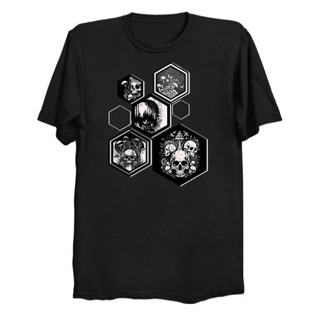 Psychedelic hexagon. Esotericism and Symbols tiny thumbnail