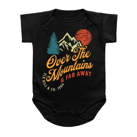 Over the Mountains and Far Away T-Shirt: Classic Camping Design - Nature Lover Tee tiny thumbnail