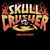 Skull Crusher T-Shirt: Fiery Skull Logo - Pressure Builds Character Tee tiny thumbnail