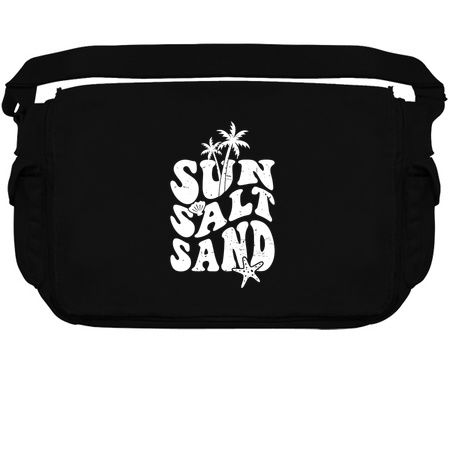 Sun Salt Sand T-Shirt: Typography with Beach Elements - Summer Vibes Tee tiny thumbnail