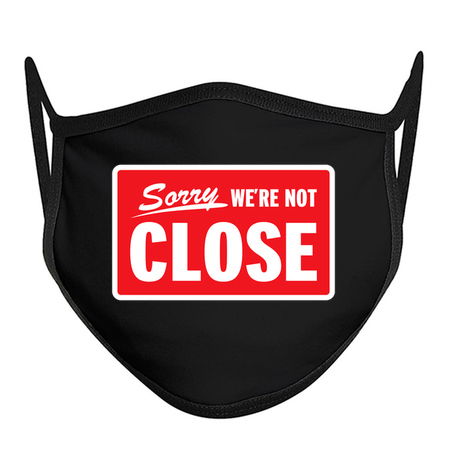 Sorry Were Not Close Sarcastic Sign tiny thumbnail