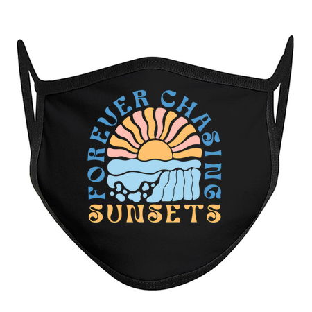 Forever Chasing Sunsets T-Shirt: Boho Sunset Design - Summer Wanderlust Tee tiny thumbnail