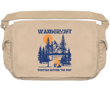 Wanderlust T-Shirt: Venture Beyond the Map - Scenic Camping Tee tiny thumbnail
