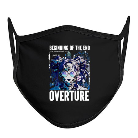 Beginning of the End T-Shirt: Gothic Cyborg Girl - Overture Streetwear Tee tiny thumbnail