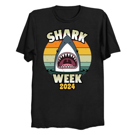 Shark Week 2024 Distressed Vintage Summer tiny thumbnail