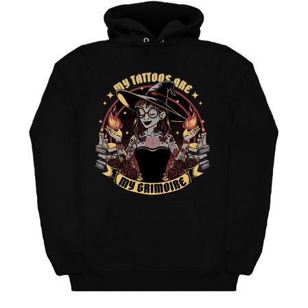 Witch Tattoo Grimoire - Dark Magic Girl tiny thumbnail