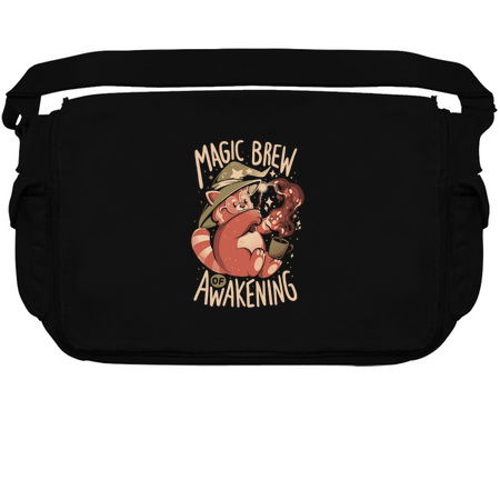 Magic Brew of Awakening - Funny Cute Wizard Red Panda Coffee Gift tiny thumbnail