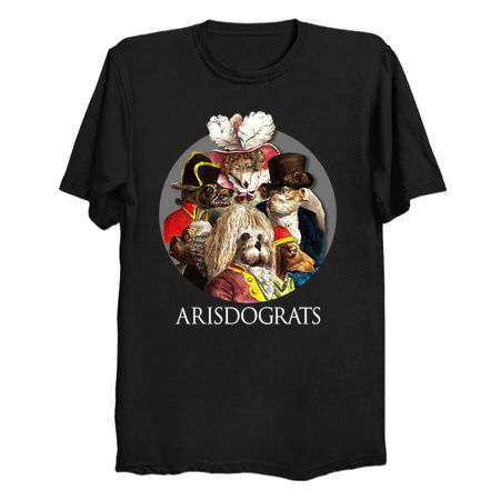 Arisdograts Funny Vintage Aristocrat Dogs tiny thumbnail
