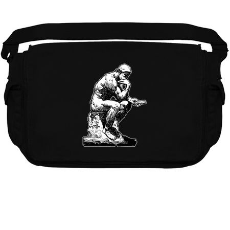 The Texter Funny Vintage Thinking The Thinker Parody tiny thumbnail