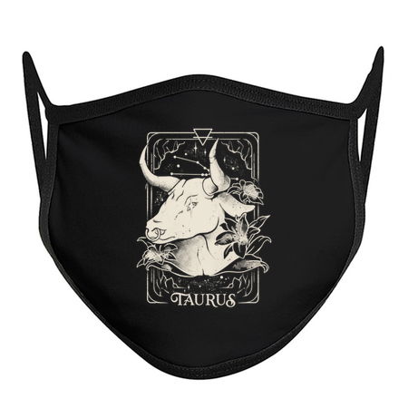 Taurus Card - Dark Tarot Art Zodiac Sign Taurus Gift tiny thumbnail
