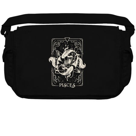 Pisces Card - Dark Tarot Art Zodiac Sign Pisces Gift tiny thumbnail