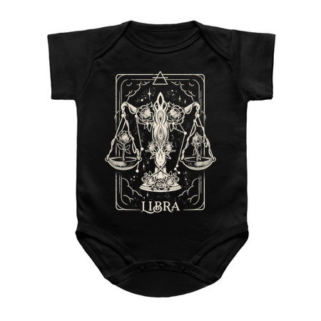 Libra Card - Dark Tarot Art Zodiac Sign Libra Gift tiny thumbnail