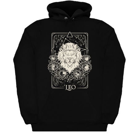 Leo Card - Dark Tarot Art Zodiac Sign Leo Gift tiny thumbnail