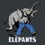 Funny Vintage Elephant Wearing Pants tiny thumbnail