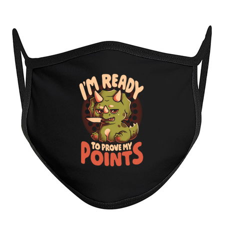 Ready to Prove My Points - Cool Cute Sarcasm Dinosaur Funny T-Rex Gift tiny thumbnail