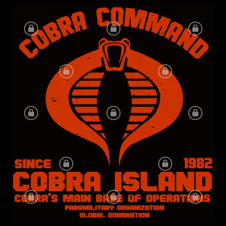 Cobra Command Letters Cobra command - NeatoShop