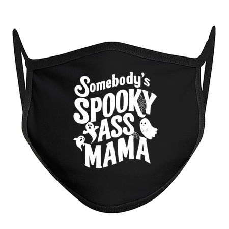 Somebody's Spooky Ass Mama Design: Fun Halloween Ghosts - Spooky Mom Art tiny thumbnail