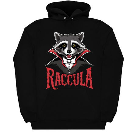 Raccula Design: Raccoon Dracula - Fun Halloween Vampire Art tiny thumbnail