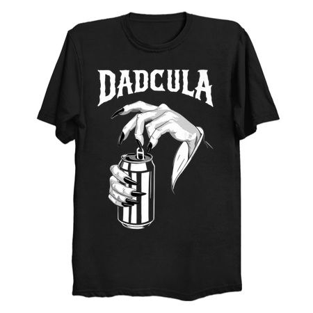 Dadcula Design: Monstrous Hand Opening Can - Funny Halloween Art tiny thumbnail