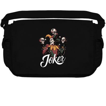 Joker Design: Jester Juggling Skulls - Dark and Grungy Art tiny thumbnail
