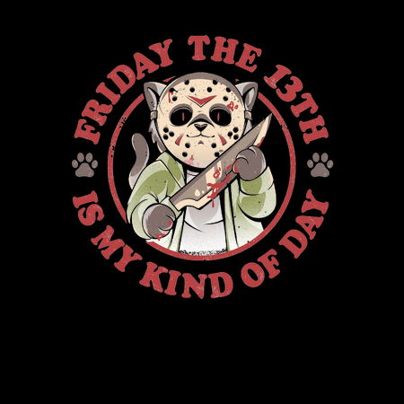 Friday the 13th cat shirt online