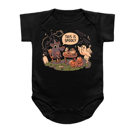 This Is Spooky - Halloween Funny Dog Meme Sarcasm Cute Gift tiny thumbnail