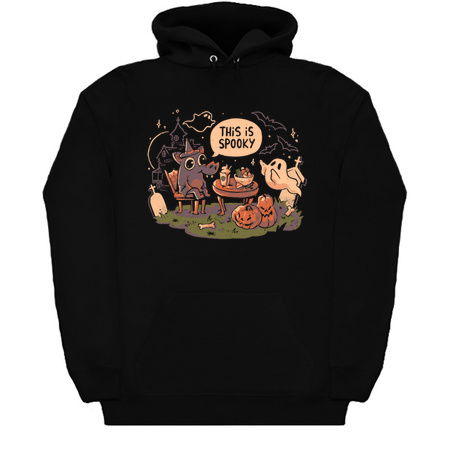 This Is Spooky - Halloween Funny Dog Meme Sarcasm Cute Gift tiny thumbnail