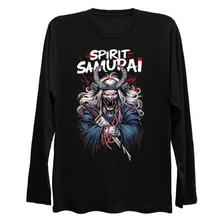 Spirit Samurai Design: Demonic Samurai Warrior - Dark Japanese Art tiny thumbnail