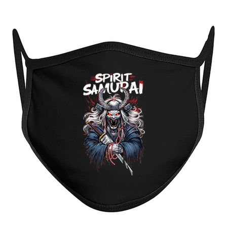 Spirit Samurai Design: Demonic Samurai Warrior - Dark Japanese Art tiny thumbnail